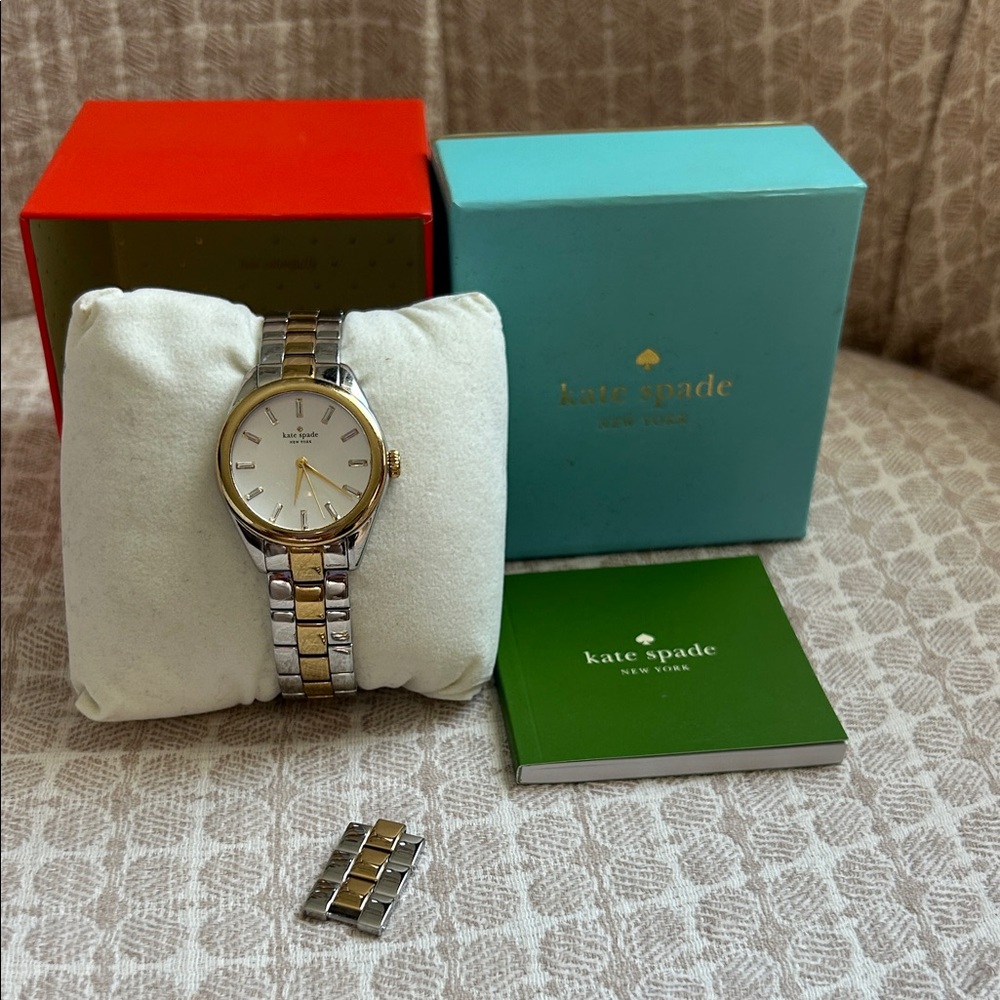 Kate Spade Silver and Gold Watch